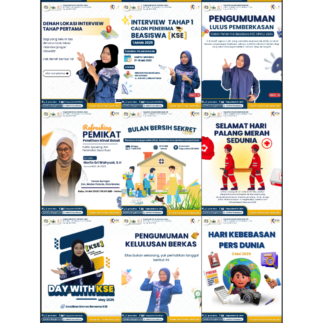 Feed Instagram Paguyuban KSE UINSU